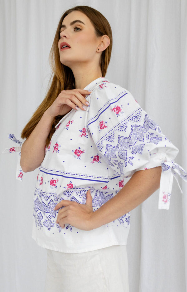 Koszula Scarlett z krótszym rękawem